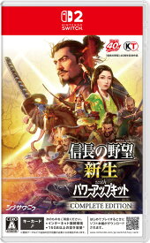 コーエーテクモゲームス 【Switch2】信長の野望・新生 with パワーアップキット Complete Edition [POT-P-AAEXB NSW2 ノブナガノヤボウ シンセイ WPK コンプリ-ト]