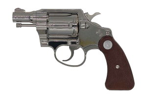�^�i�J���[�N�X Colt Detective Special 2inch R-model Nickel Finish ���f���K��
