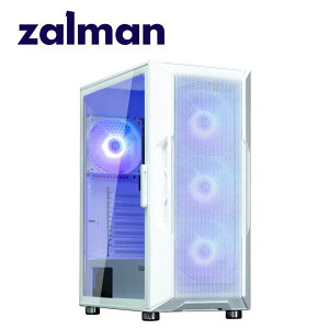 ZALMANbU} ATXAMicro-ATXAMini-ITXΉ ~h^[ PCP[X i3 NEO ARGB WhiteizCgj I3NEOARGBWHITE