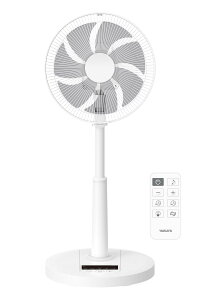YAMAZEN �y��@�zDC���[�^�[���� ���r���O��i�z���C�g�j RLX-HHD030-W �R�P [RLXHHD030W]