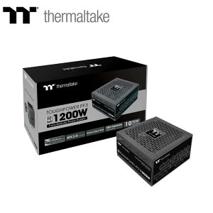 Thermaltake�b�T�[�}���e�C�N TOUGHPOWER PF3 1200W ATX3.1 -PLATINUM- �d�����j�b�g�i�u���b�N�j PS-TPD-1200FNFAPJ-L