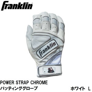 Franklin(tN) POWER STRAP CHROME obeBOO[u WHITE/SILVER iTCYFL) 20491L tN