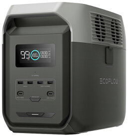 エコフロー ポータブル電源 1536Wh ACコンセント6口　USBーC出力搭載 EFDELTA1500JPBCBOX EcoFlow Delta 3 1500 [EFDELTA1500JPBCBOX]