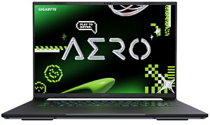 GIGABYTEbMKoCg 16^ Q[~Om[gp\R(AMD Ryzen AI 7/ 16GB/SSD 1TB/GeForce RTX 5070/{L[{[h) GIGABYTE AERO X16 X16 1WH93JP894DH