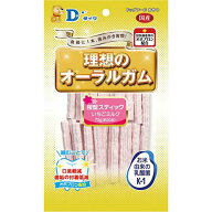 理想のオーラルガム 桜型スティック いちごミルク 75g（約30本入） ダイワ シンサクラガタイチゴミルク75G