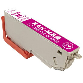 プレジール ［エプソン KAK-M 互換］インクカートリッジ（染料マゼンタ） Plaisir PLE-EKAK-M