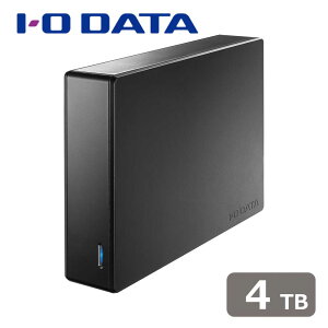 ACEI[Ef[^@bI-O DATA USB 5GbpsiUSB 3.2 Gen1jΉ ZLeBn[hfBXN 4TB HDJA-SUTN4B