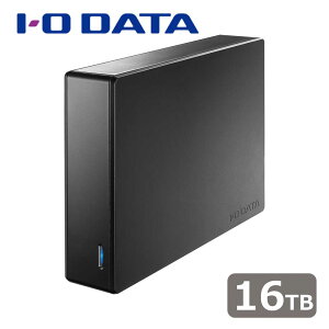 ACEI[Ef[^@bI-O DATA USB 5GbpsiUSB 3.2 Gen1jΉ ZLeBn[hfBXN 16TB HDJA-SUTN16B