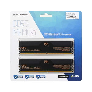 CFDbV[EGtEf[ CFD Standard DDR5-5600 fXNgbvp OtFq[gVN  32GBx2g W5U5600CS-32GC46F