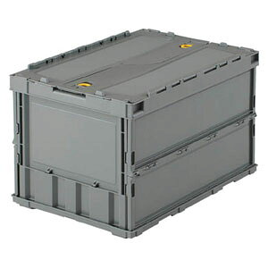 �g���X�R���R ���^�܂肽���݃R���e�i�@50L�@���b�N�t�^�t�i�O���[�j TRC50B GY