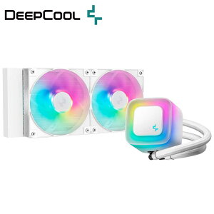 DeepCoolbfB[vN[ ̌^CPUN[[ LE240 WH V2izCgj R-LE240-WHAMMN-G-2