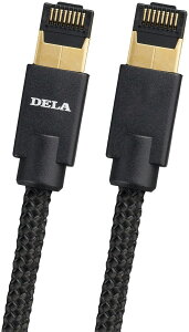 DELA �l�b�g���[�N�I�[�f�B�I����Ethernet�P�[�u���i5.0m�j C100-E50-J �f���i�����R�j