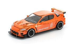 POP RACE 1/64 �}�c�_ RX-8 RE�J�{ �N���[���I�����W�yPR640281�z �~�j�J�[