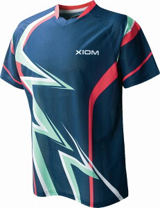 エクシオン マックス シャツ(ネイビー・サイズ:2XL) TKU-GAS00005-009-2XL XIOM 卓球