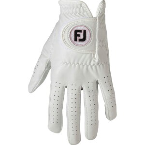 フットジョイ レディース ゴルフグローブ 左手用 WOMEN’S ナノロック レディ(ホワイト・サイズ:21cm) FGNL24WT-21 footjoy ゴルフ