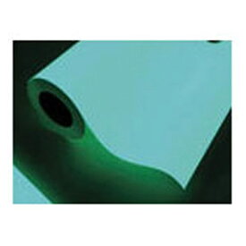 0025RUNA10 中川ケミカル 蓄光ルーナシート 幅25mm×長さ10m（薄黄緑）1巻