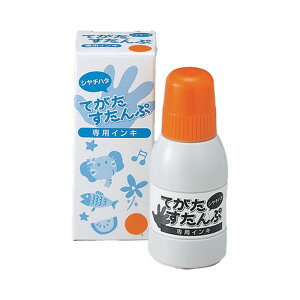 �V���`�n�^ �Ă���������Ր�p�C���L�@�i�I�����W�j shachihata ST-40-OR
