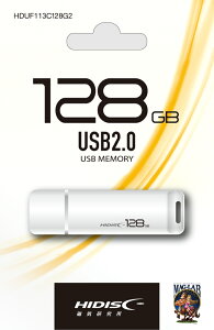 HIDISC USB2.0�Ή� �t���b�V�������� 128GB HDUF113C128G2