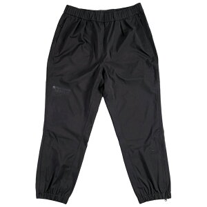 アブガルシア 3レイヤー ウォータープルーフパンツ Mサイズ (ブラック)プリント入りコラボレーションバージョン 3レイヤーウォータープルーフパンツM(ブラック/コラボ) AbuGarcia フィッシング