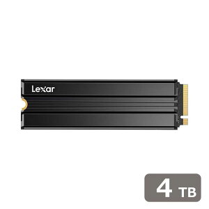 LexarbLT[ NM790 SSD 4TB iM.2 2280 PCIe Gen 4x4 NVMe q[gVNڃfj PS5Ή Lexar NM790 with Heatsink M.2 SSD LNM790X004T-RN9NG