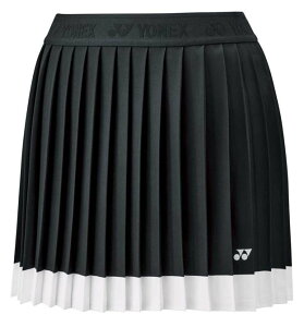 ヨネックス レディース スカート(ブラック・サイズ:XO) YO-26162-007-XO YONEX