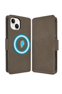 shizukawill�b�V�Y�J�E�B�� iPhone14�p �蒠�^ �P�[�X �J�o�[ �{�v�� ���U�[�P�[�X MagSafe�Ή��i�O���[�j �V�Y�J�E�B��Re APIP14V5GRAY