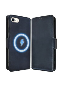 shizukawill�b�V�Y�J�E�B�� iPhoneSE ��3���� / ��2���� / iPhone8 / iPhone7�p �蒠�^ �P�[�X �J�o�[ �{�v�� ���U�[�P�[�X MagSafe�Ή��i�l�C�r�[�j �V�Y�J�E�B��Re APIPSE3V5NAVY