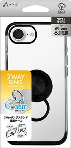 �G�A�[�W�F�C iPhone16e�p �����O�X�^���h�P�[�X�i�u���b�N�j AC-SE25-MRBK