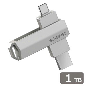 SUNEASTbTC[Xg OtSSD XeBbN^ Revolve R5 V[Y 1TB USB 3.2iGen 2jUSB Type C/USB-AΉ ]Jo[ Xgbvz[tiv`iVo[j SE-PS0001T2LO1SF