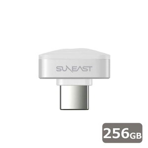 SUNEASTbTC[Xg Nano ɏ y 2.8g OtSSD USB3.2 Gen1 őǍ]xF450MB/s ő发]xF400MB/si256GBj SE-PS256G2LNN1WF