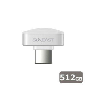 SUNEASTbTC[Xg Nano ɏ y 2.8g OtSSD USB3.2 Gen1 őǍ]xF450MB/s ő发]xF400MB/si512GBj SE-PS512G2LNN1WF