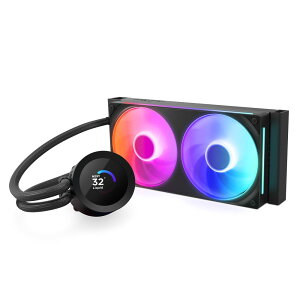 NZXT ȈՐN[[ KRAKEN PLUS (Gg[f) RGB 240mmiubNj RL-KR240-B2
