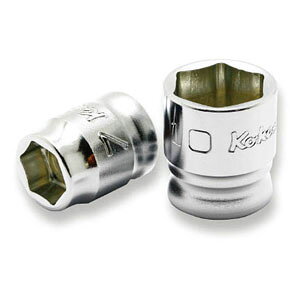 �R���H�ƌ����� Z-EAL 1/4sq 6�p�X�^���_�[�h�\�P�b�g �Ε�10mm 2400MZ-10 ko-ken