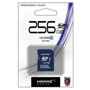 HIDISC SDXCJ[h 256GB CLASS10 UHS-I Ή HDSDX256GCL10UIJP3