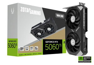 ZOTACb]^bN ZOTAC GAMING GeForce RTX 5060 Ti 8GB Twin Edge / PCI Express 5.0 OtBbNX{[hiubNj ZT-B50610E-10M