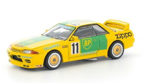 POP RACE 1/64 GT-R�iR32�j �O���[�vA 1992�N���f���yPR640291�z �~�j�J�[