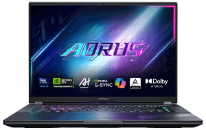 GIGABYTEbMKoCg 16^ Q[~Om[gp\R(Core Ultra 9/ 16GB/SSD 1TB/GeForce RTX 5070/{L[{[h)X[gOC AORUS ELITE 16 AE16 BWHC3JPC94SH