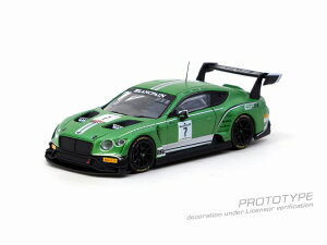 ^[}bN[NX 1/64 Bentley Continental GT3 Blancpain GT Series 2018 Testing LiveryyT64-030- 18BGT7z ~jJ[