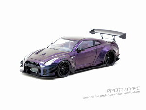 �^�[�}�b�N���[�N�X 1/43 LB-WORKS NISSAN GT-R R35 type 2 Midnight purple�yT43-019-MP�z �~�j�J�[
