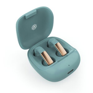 ナガオカ イヤーカフ型完全ワイヤレスイヤホン(ターコイズブルー) NCUFF20TBL NAGAOKA
