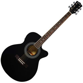EAW-01/BK セピアクルー エレクトリックアコースティックギター(ブラック) SEPIA CRUE