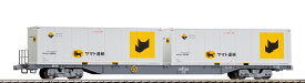 ［鉄道模型］トミックス (HO) HO-747 JR貨車 コキ106形（新塗装・ヤマト運輸コンテナ付）
