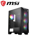 MSI｜エムエスアイ MSI MAG FORGE 130A AIRFLOW ミドルタワーPCケース（ブラック） MAGFORGE130AAIRFLOW
