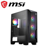 MSI｜エムエスアイ MSI MAG FORGE 130A AIRFLOW ミドルタワーPCケース（ブラック） MAGFORGE130AAIRFLOW