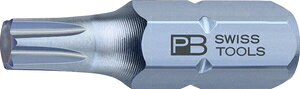 PB�X�C�X�c�[���Y DIN ISO 1173 �����`�� C 6.3(1/4) HEX �w�N�X���[�u�r�b�g �n��T30 PB C6.400/30 PB Swiss Tools PB C6.400/30