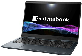Dynabook｜ダイナブック 2in1 ノートパソコン V6【Joshinオリジナル】(13.3型/Windows11/Office2024/Core Ultra 5 125U/メモリ 16GB/SSD 512GB/IGZO/タッチパネル)ダークブルー P1V6YJBL