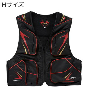 エクセル 鮎ベスト Mサイズ(ブラック×レッド) FP-5180/BKRD/M FINAL PERFECTION