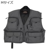 エクセル クリークフィッシングベスト Mサイズ（ダークグレー） FP-405/DG/M FINAL PERFECTION 釣りベスト