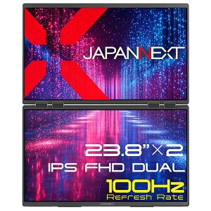JAPANNEXTbWplNXg fAoCtfBXvC(23.8^/IPS(ADS)/FullHD 1920×1080×2/100Hz/14ms/HDMI1.4/USB Type-C/VESA/2Nۏ)(ubN) fAj^[ JN-DMD-IPS238F-C4