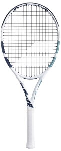 BabolaT(バボラ) 硬式テニスラケット エボドライブ ライト ホワイト(フレームのみ・ホワイト×カデットブルー・サイズ:G0) 101548-100-G0 Evo Drive Lite White